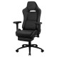 Aerocool ROYALCHARBK Silla Gaming Premium Ergonómica Reposapiernas Cuero Sintético Negro